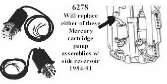 Mercury Outboard Trim Pump